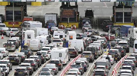 UK travelers face hours-long waits for ferries to France